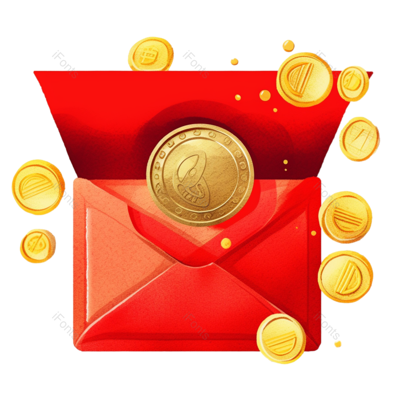 618图片,卡通元素,立体PNG,礼盒免抠素材